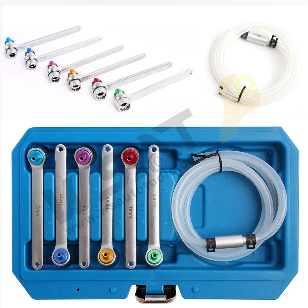 Brake Fluid Clutch Bleeder Wrench Set