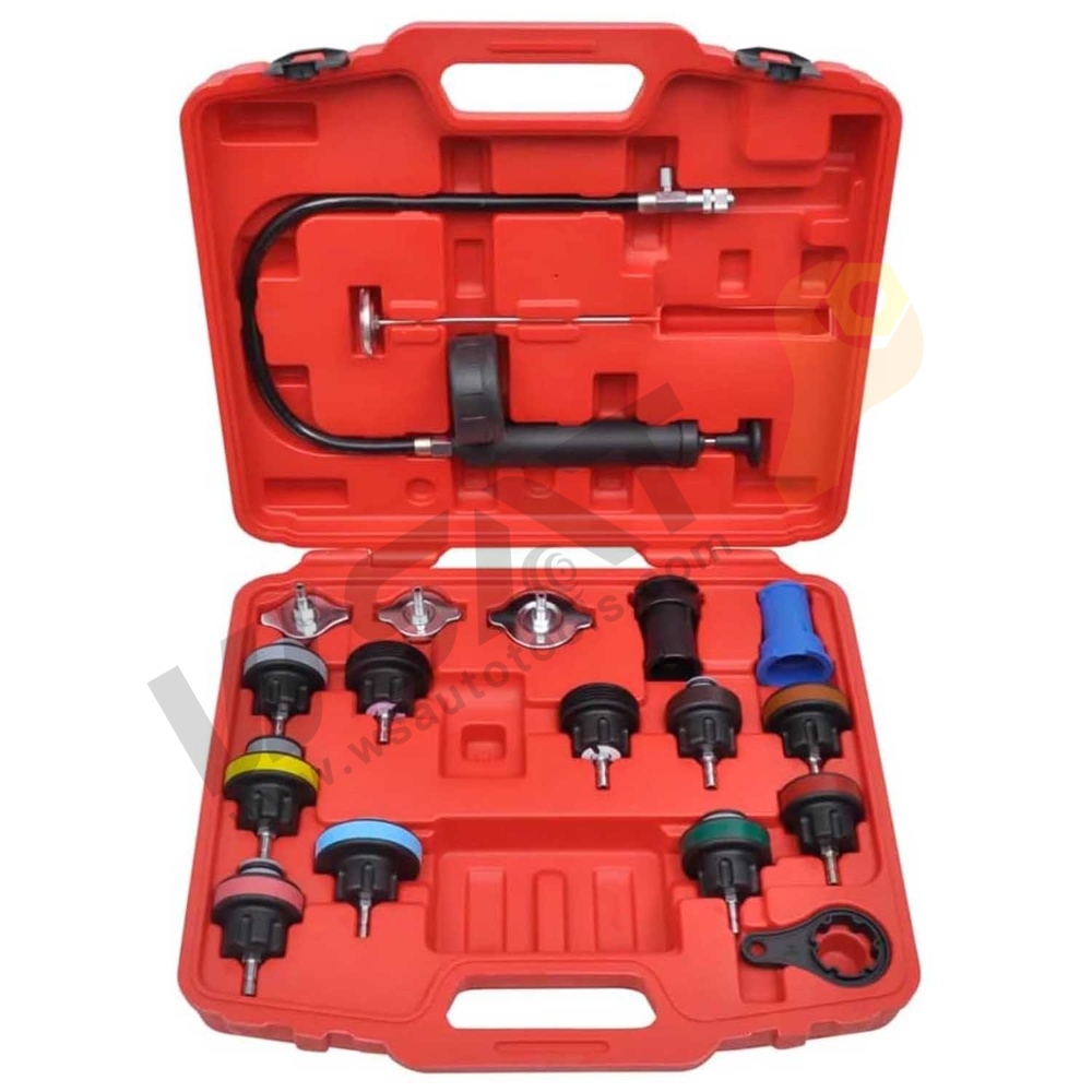 Radiator Pump Pressure Leak Tester Kit Vacuum Pressure Cooling System Tester