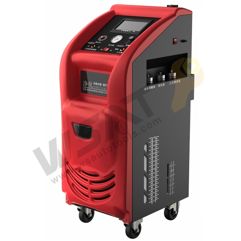 A/C System & Catalytic Converters Cleaning Machine