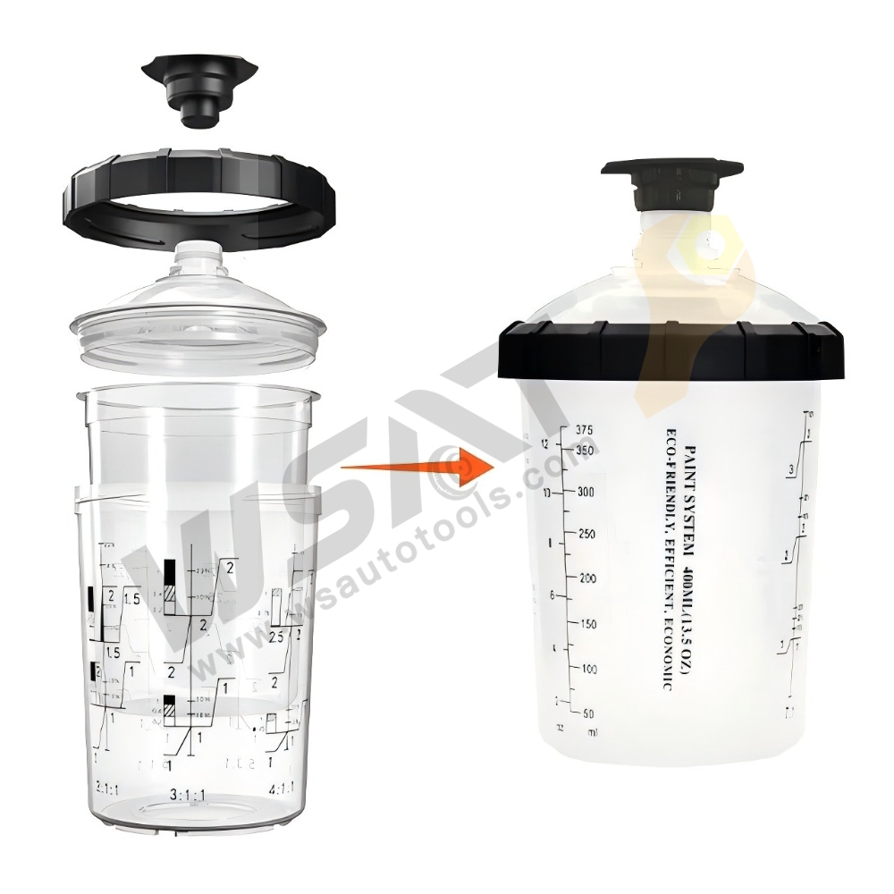 Spray Gun Cup/Paint Mixing Cup System 3.0