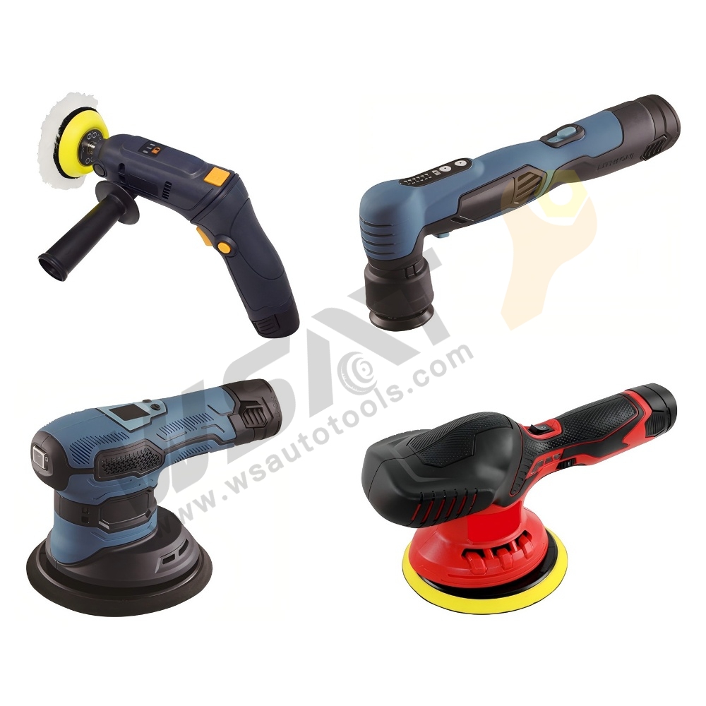 12V/18V Lithium Rotary Car Polisher Set For Car Detailing