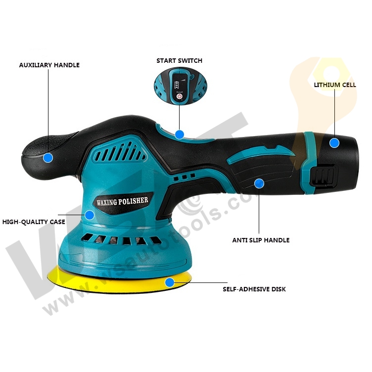 12V Lithium Cordless Waxing Polisher