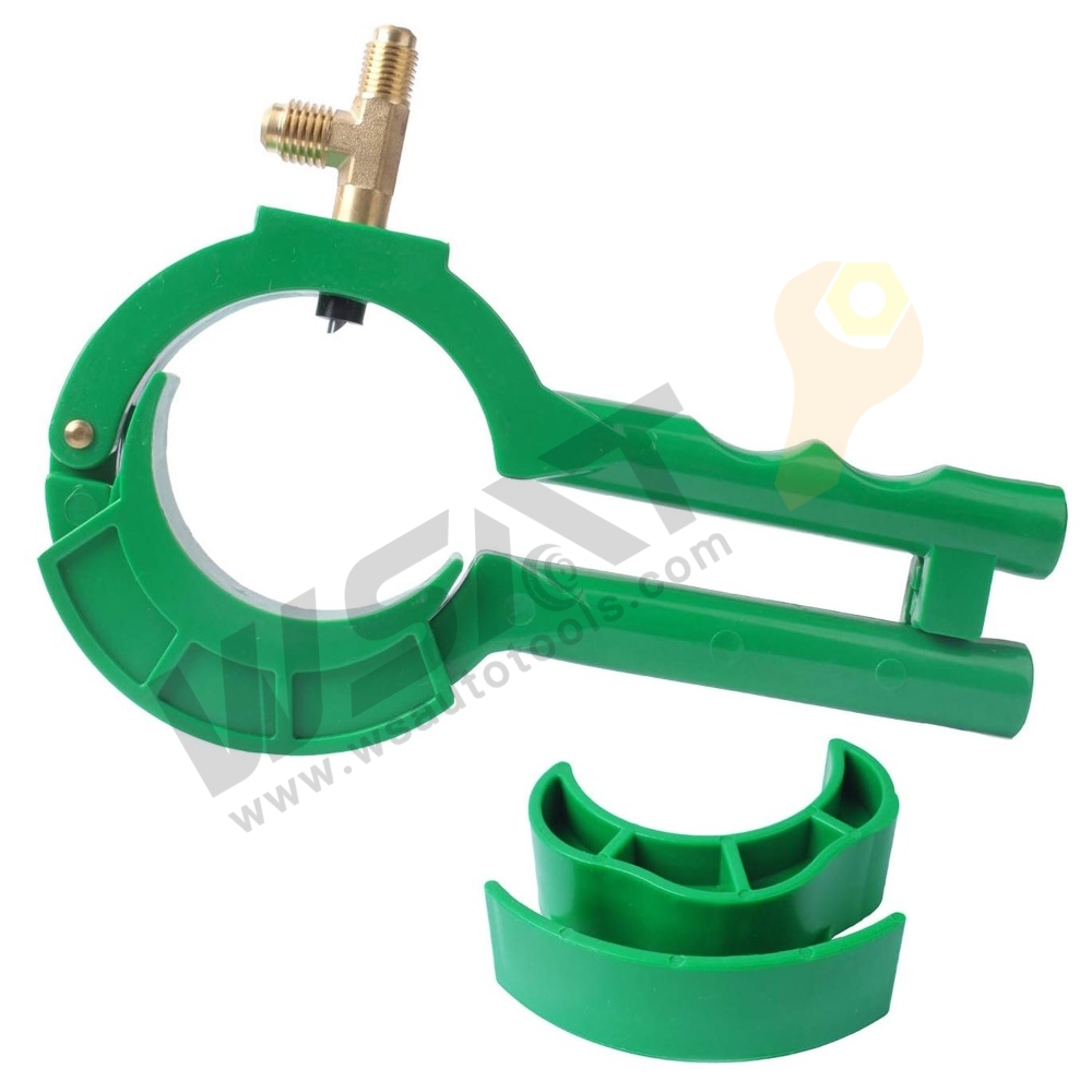 Side Mount Can Tap Valve R134a and R12