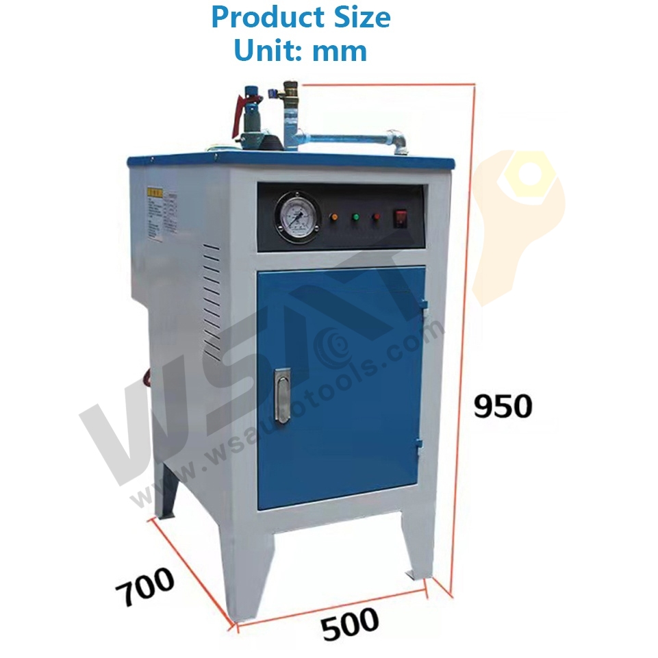 Low Energy Consumption 12KW Fully Automatic Electric Heated Steam Generator
