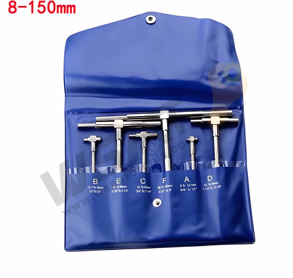 6-Piece Telescopic Bore Gauge Kit