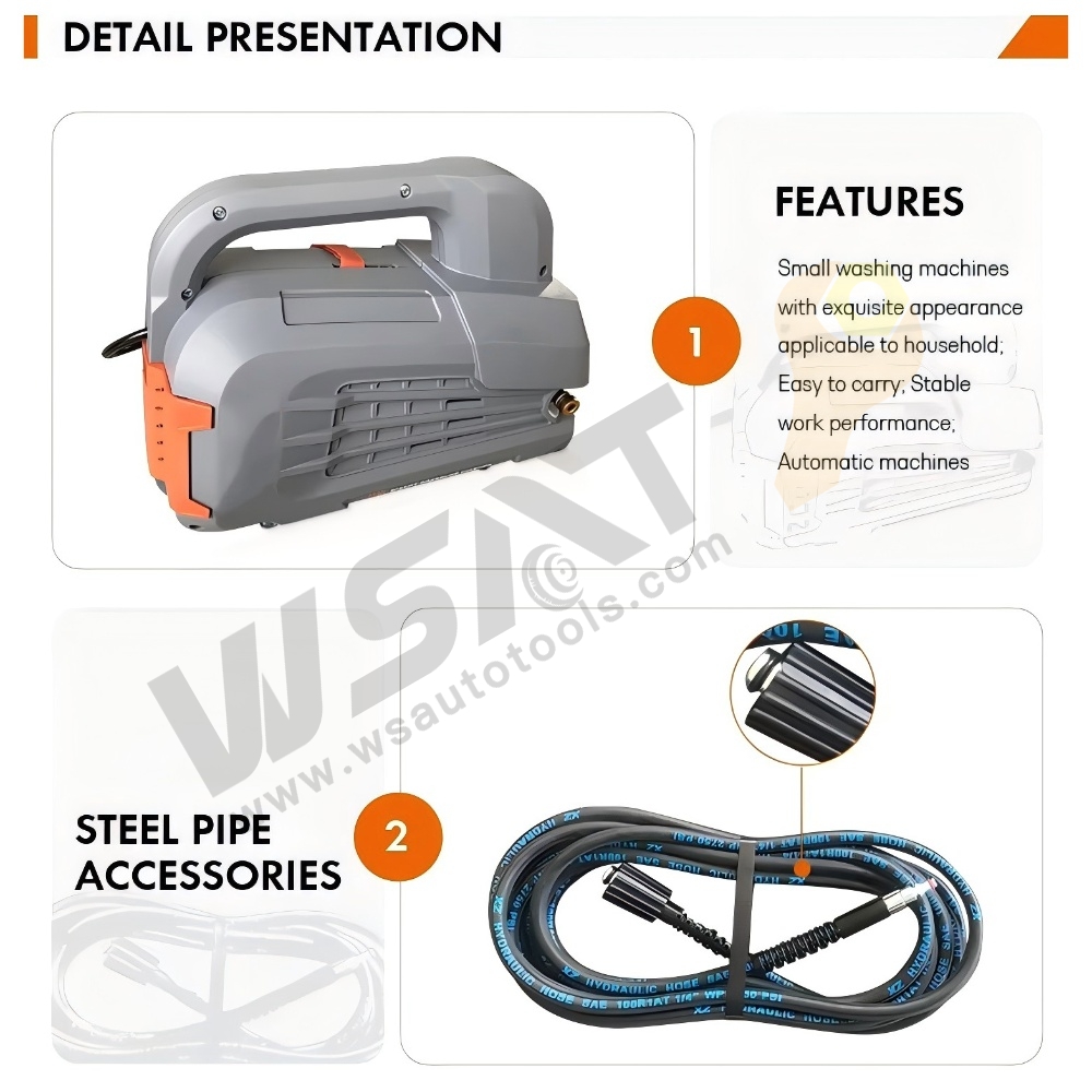 Portable Household Electric High Pressure Washer