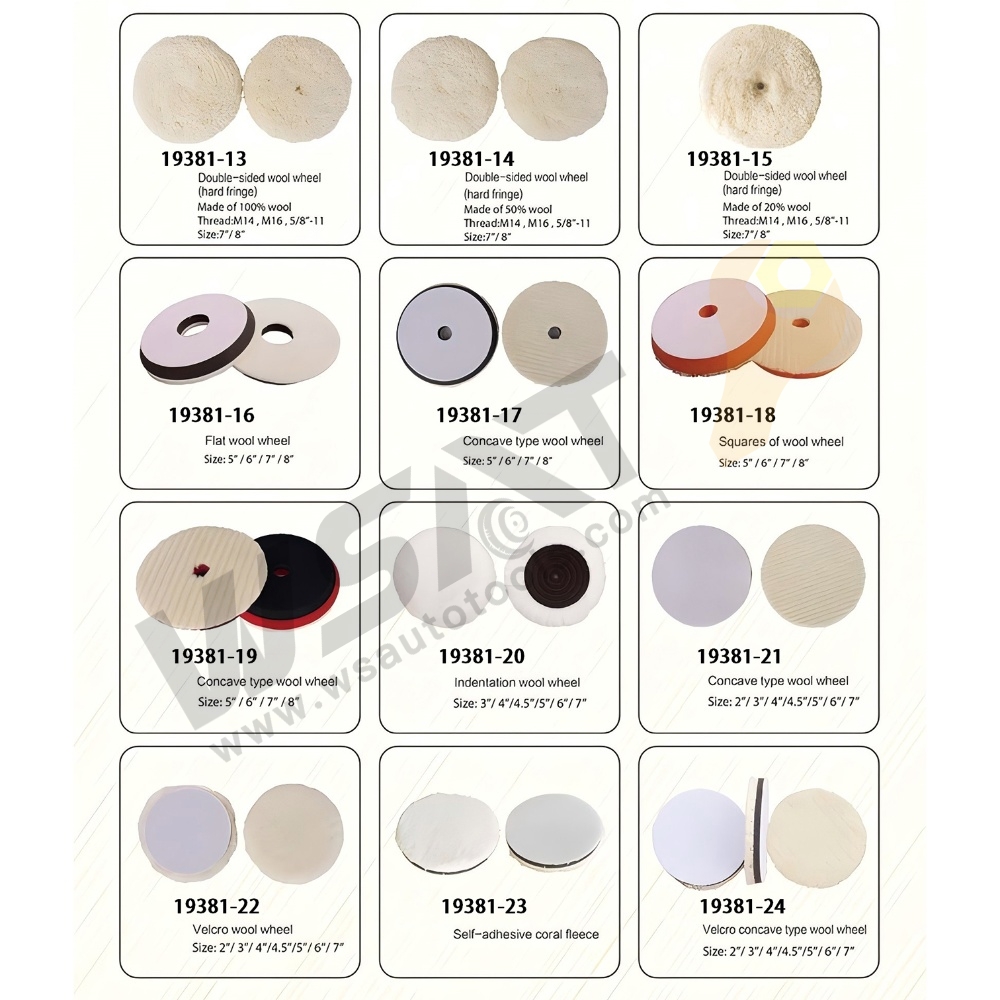 Wool Polishing Pad