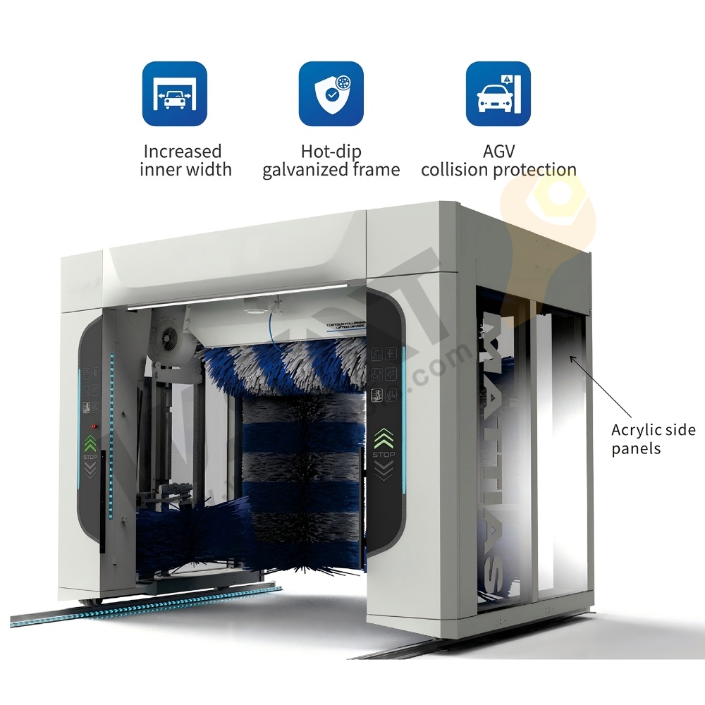 Roll-over Gate Automatic Car Wash Machine