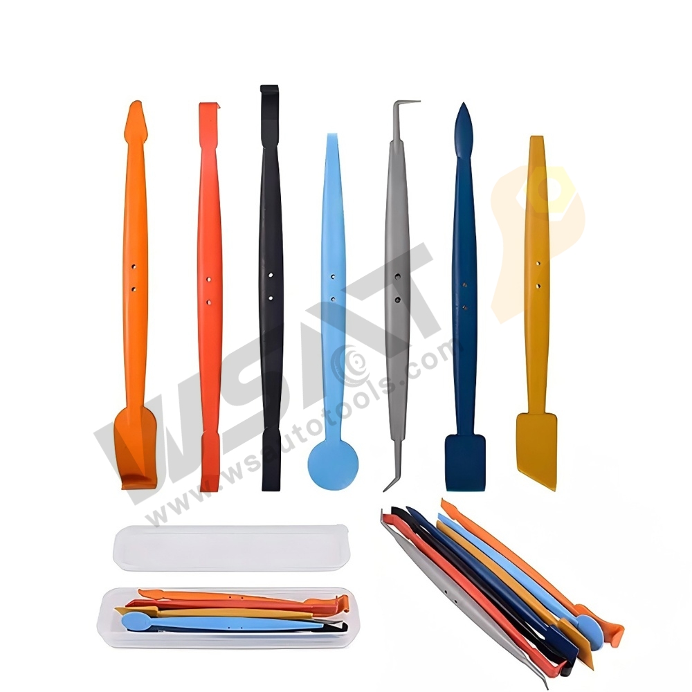 7pcs Car Wrap Magnet Corner Edge Stick Squeegee Set