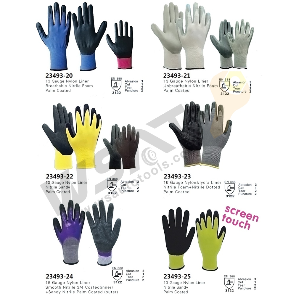 Latex/Nitrile Super Grip Gloves
