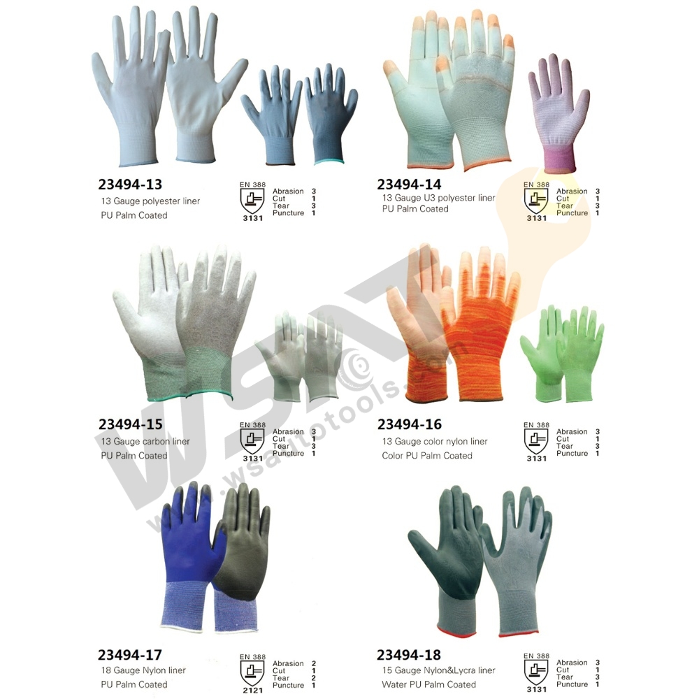 ESD Gloves/PU Gloves