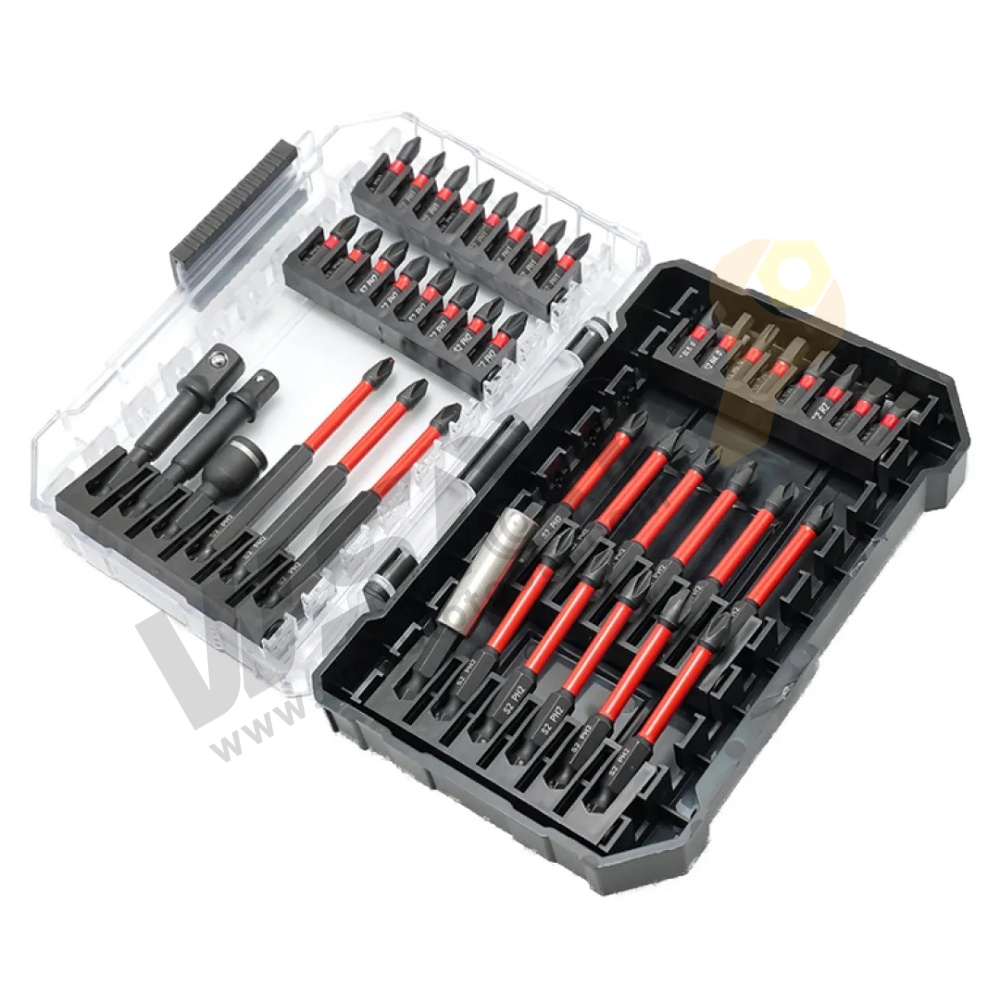 42-Piece Impact Screwdriver Bit Set