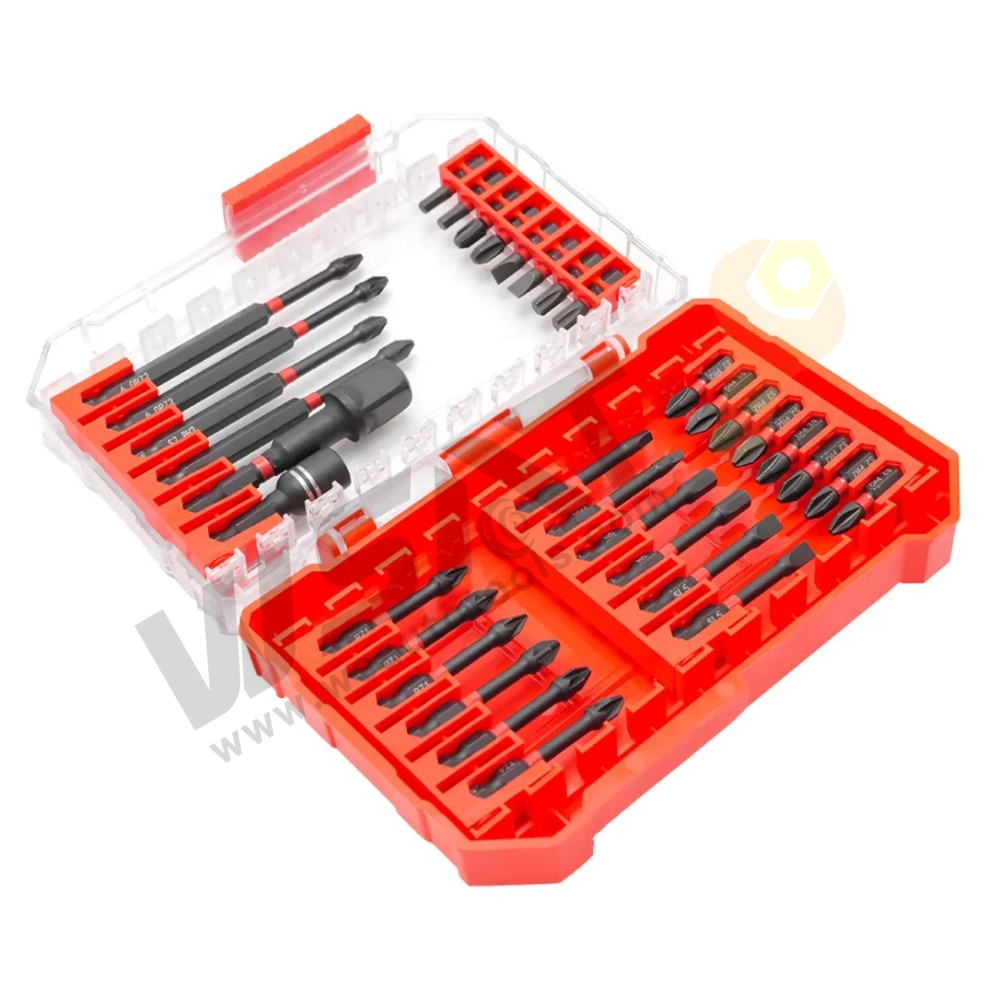 34-Piece Impact Screwdriver Bit Set 