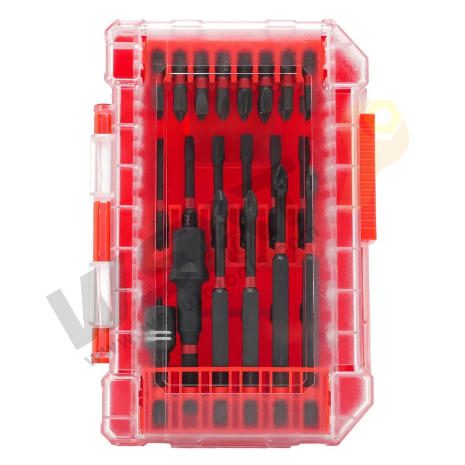 34-Piece Impact Screwdriver Bit Set 