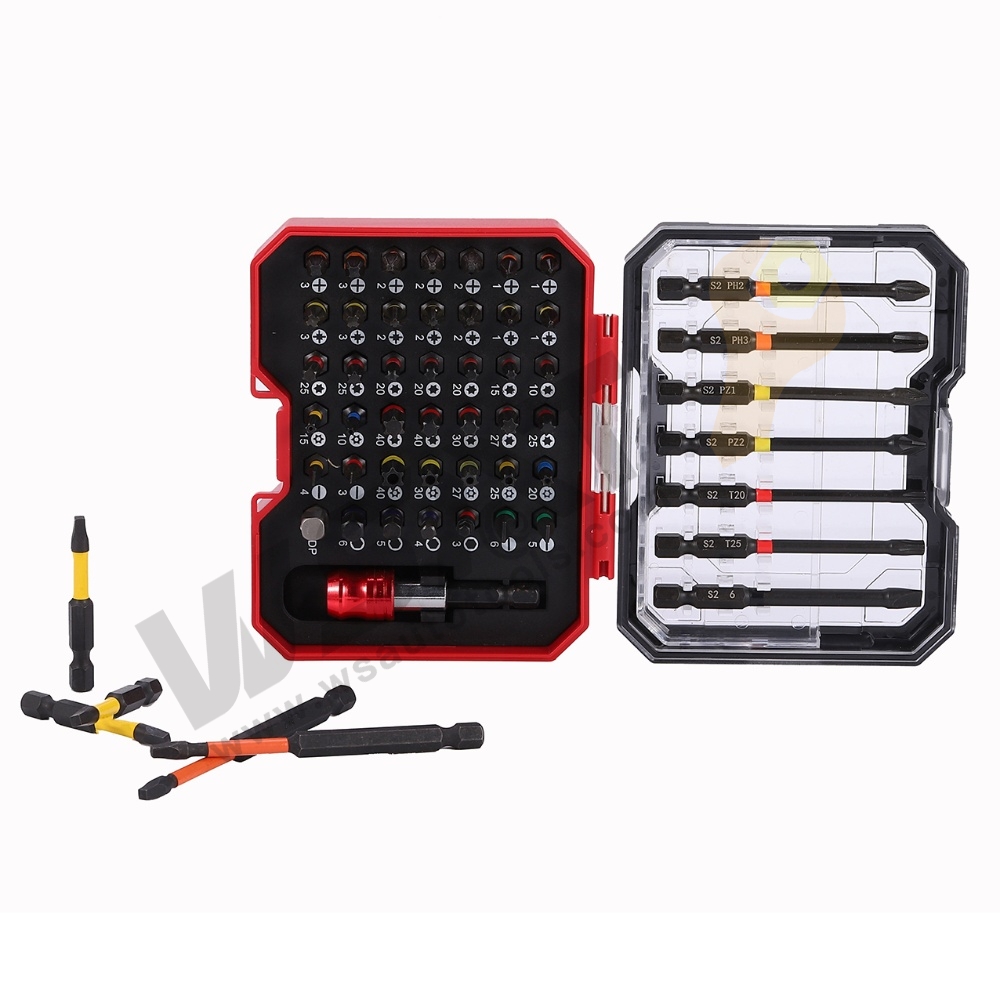50-Piece Impact Screwdriver Bit Set 