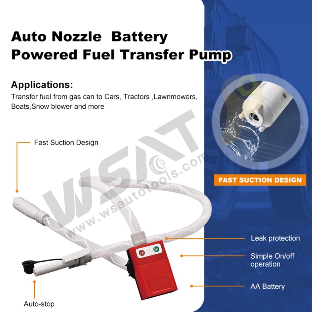 Portable Battery Powered Fuel Transfer Pump