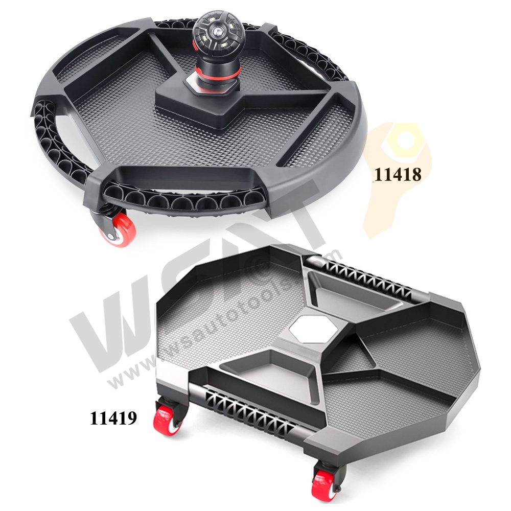 30lbs Automotive Rolling Tool Creeper with Lamp