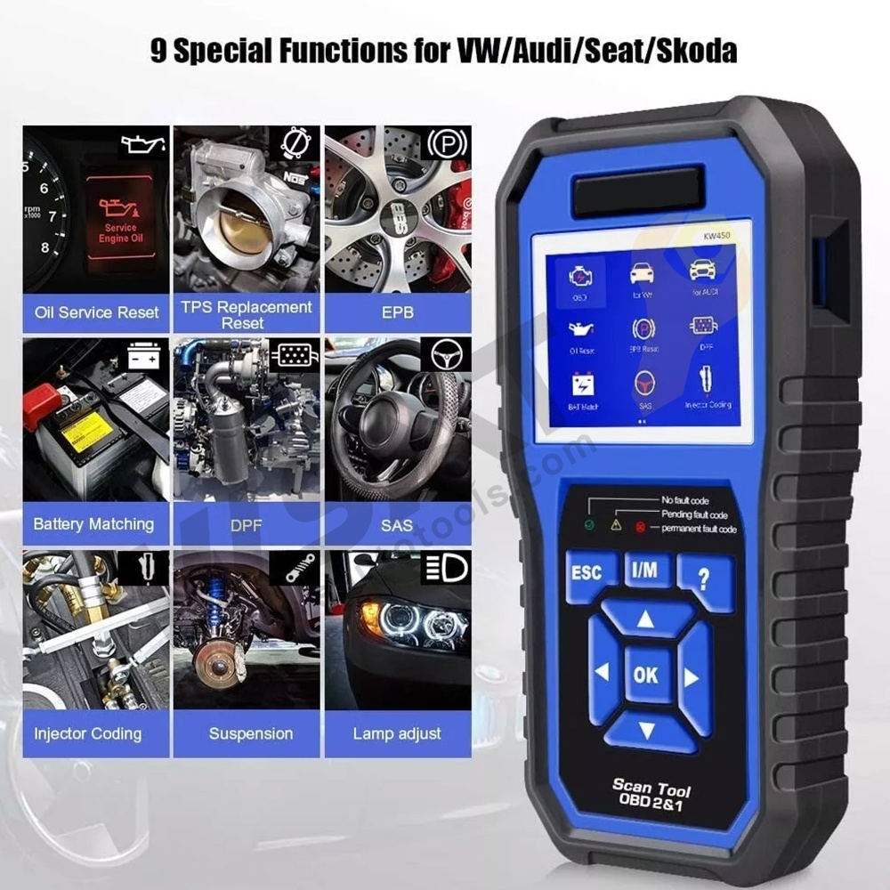 VAG Full System OBD2 Scanner Diagnostic Tool