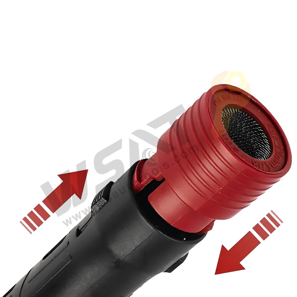 9 Piece Automotive Wheel Stud Cleaning Tool Set for Removing Rust and Debris