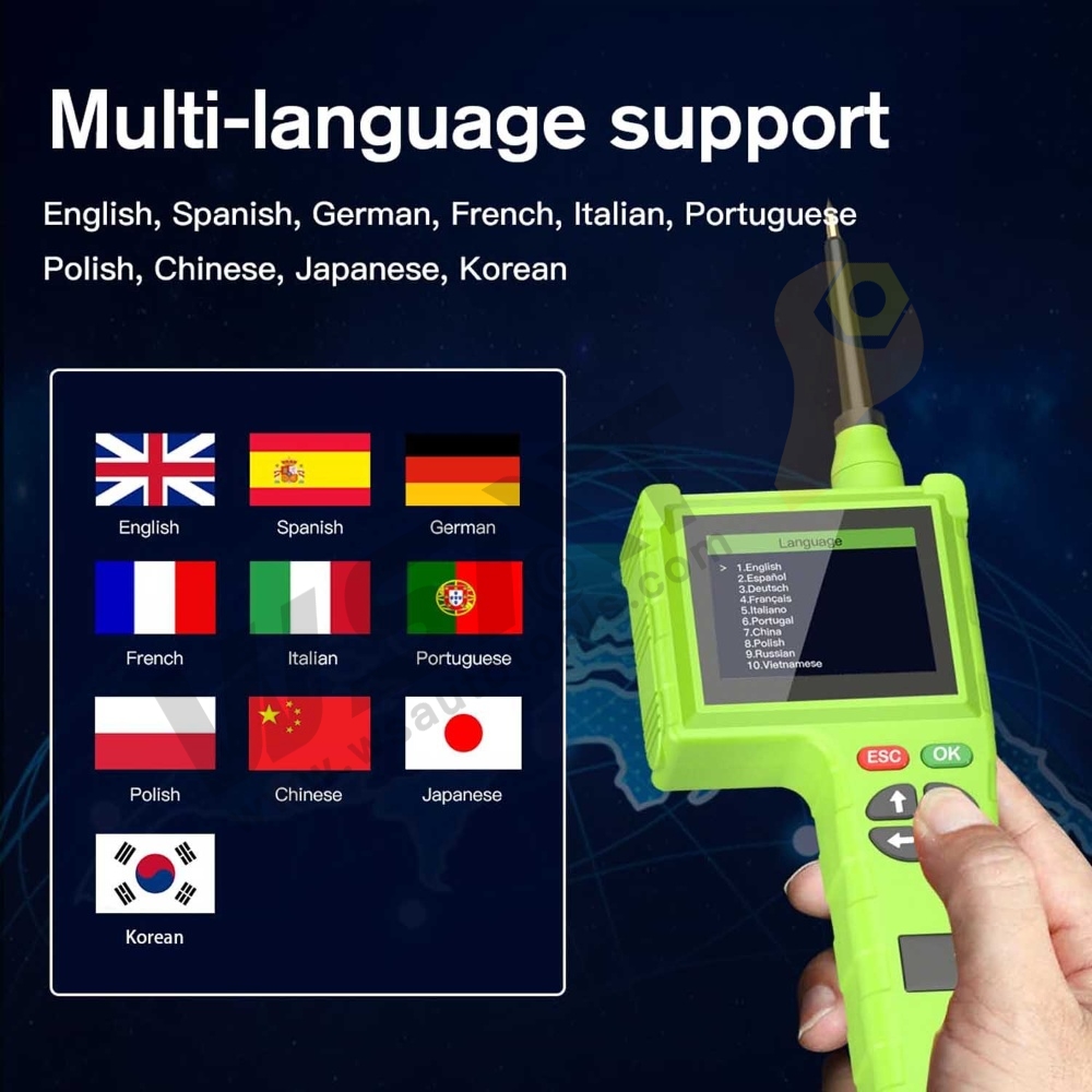 Power Probe Automotive Electrical Circuit System Analyzer 9V-48V