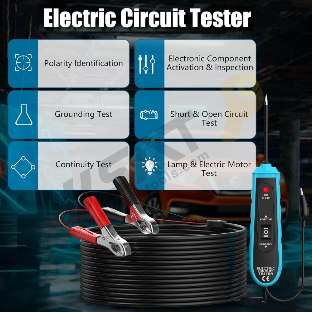 Power Probe Automotive Electrical‌ Circuit Tester 6-24V