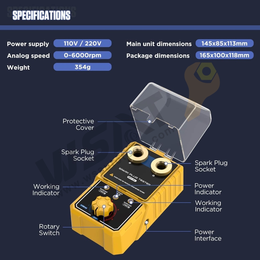 Car Spark Plug Tester & Automotive Ignition Tools