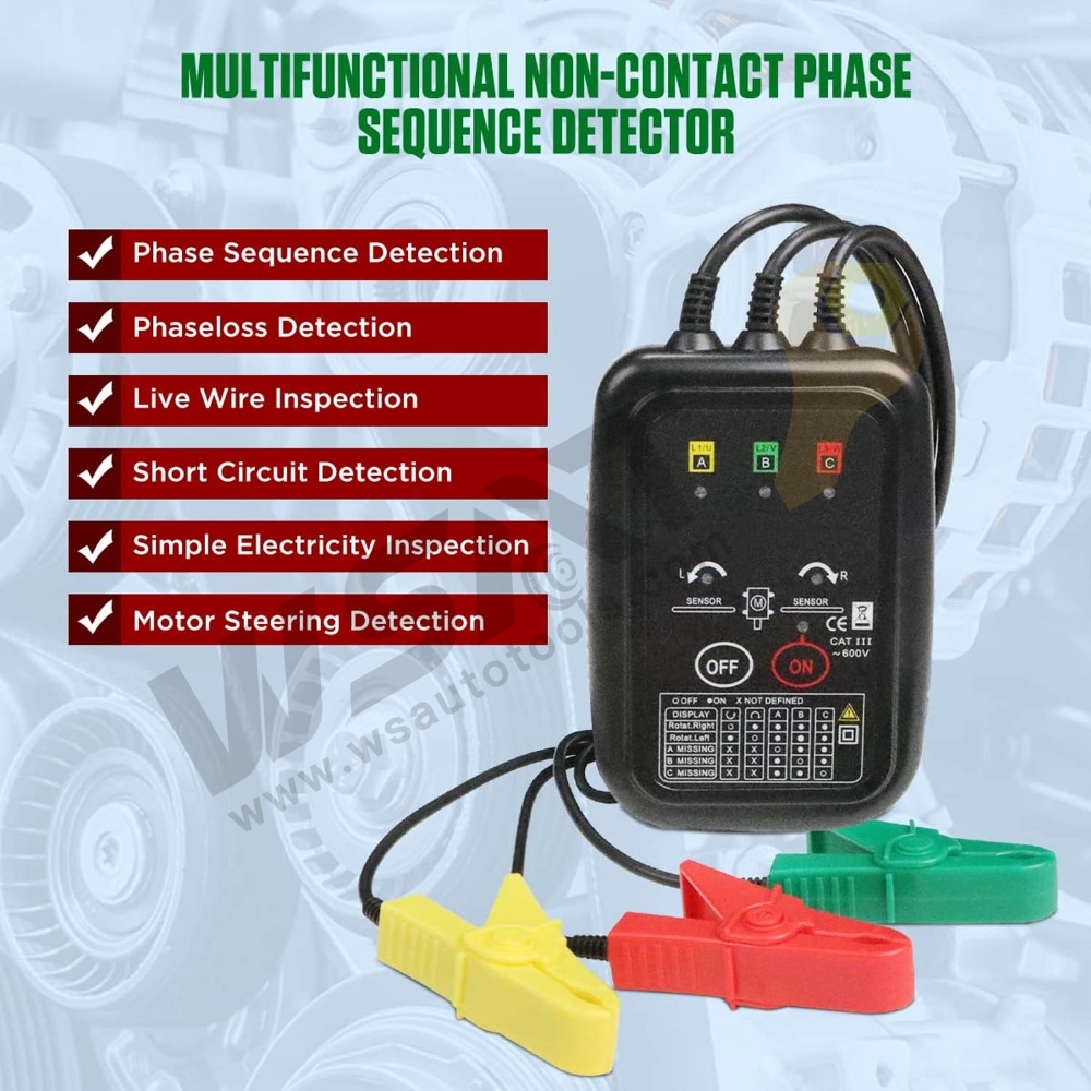 Non Contact Three Phase Rotation Tester