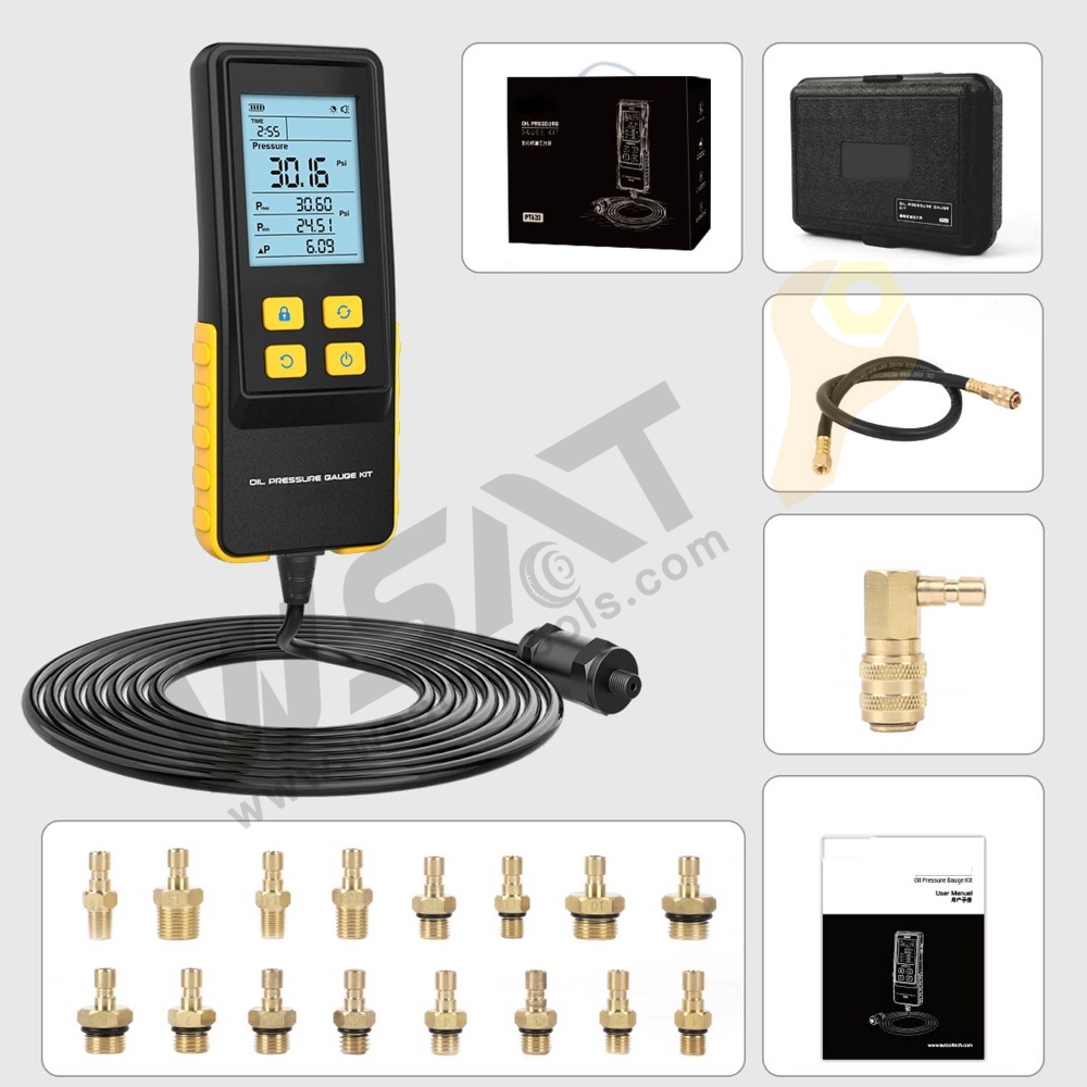 Automotive Digital Engine Oil Pressure Gauge