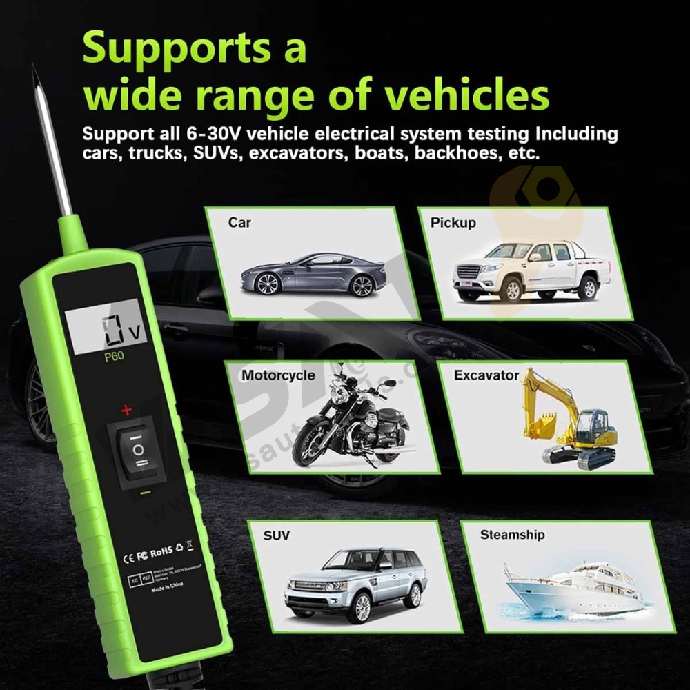 Power Probe Automotive Electrical Circuit System Analyzer 6-30V