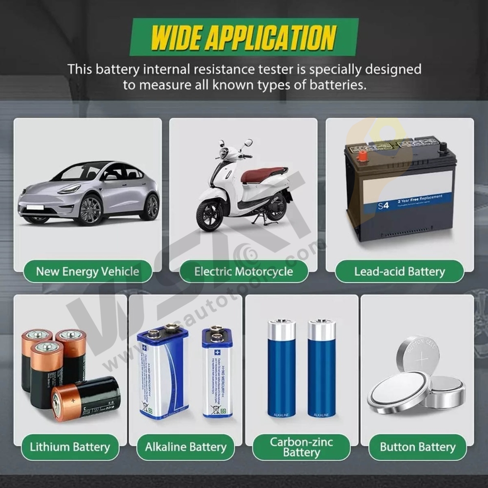 12V/24V Battery Internal Resistance Tester