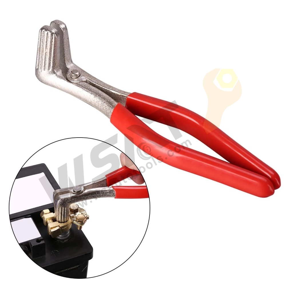 Automotive Battery Terminal Spreader Plier and Cleaner