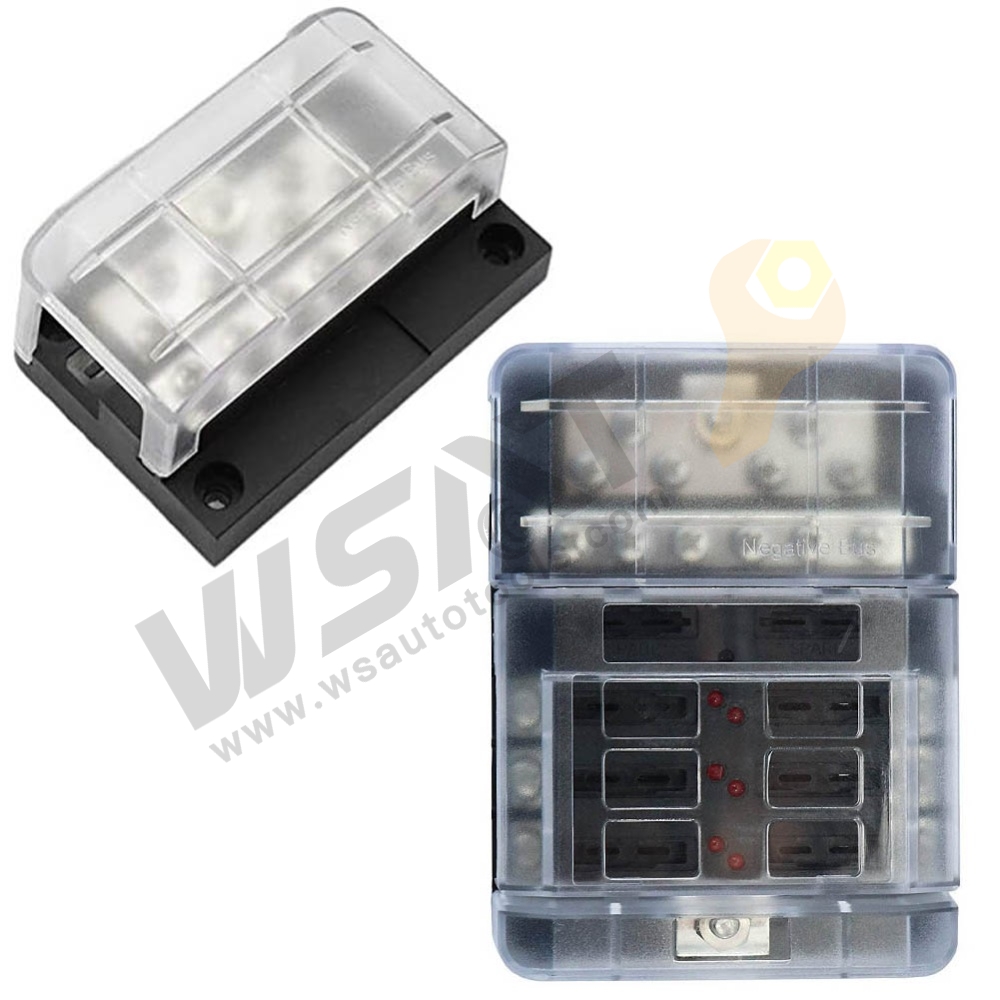 Fuse Block with Negative Bus Bar