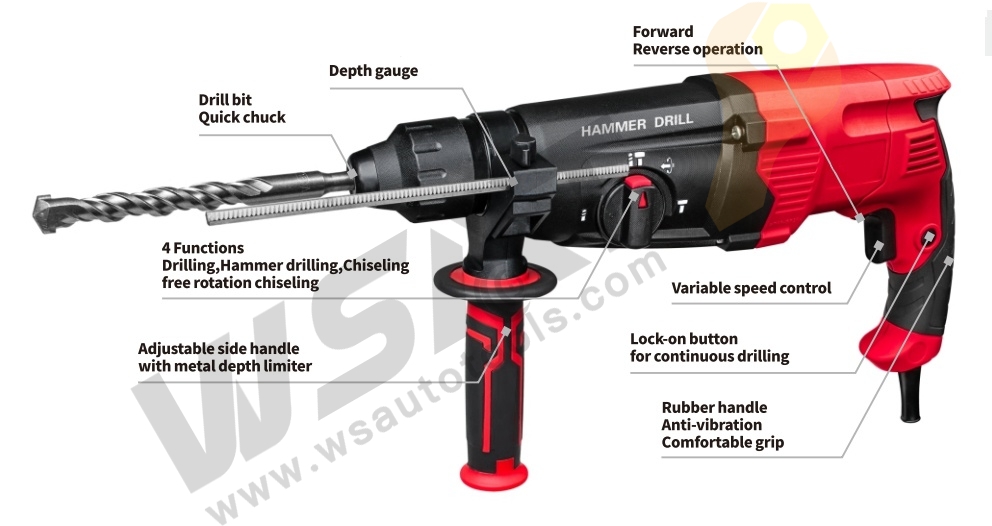 Rotary Hammer-HEAVY DUTY