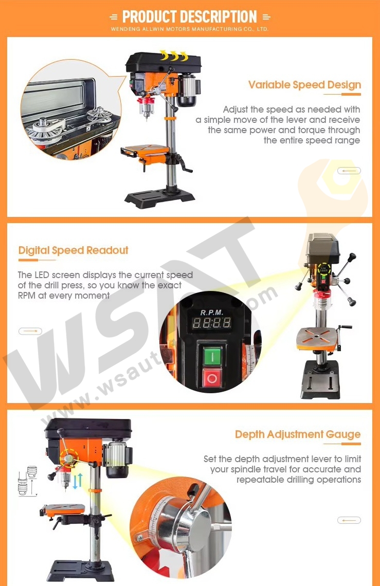 Variable Speed Drill Press