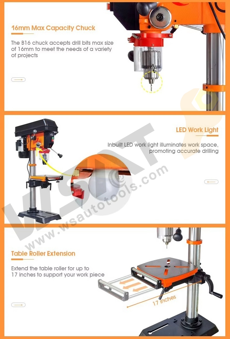 Variable Speed Drill Press