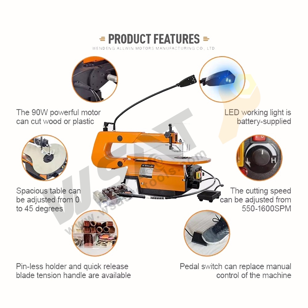Scroll Saw With Foot Swith