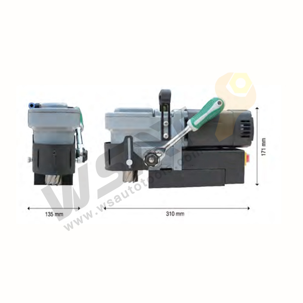 Low Position Magnetic Drill
