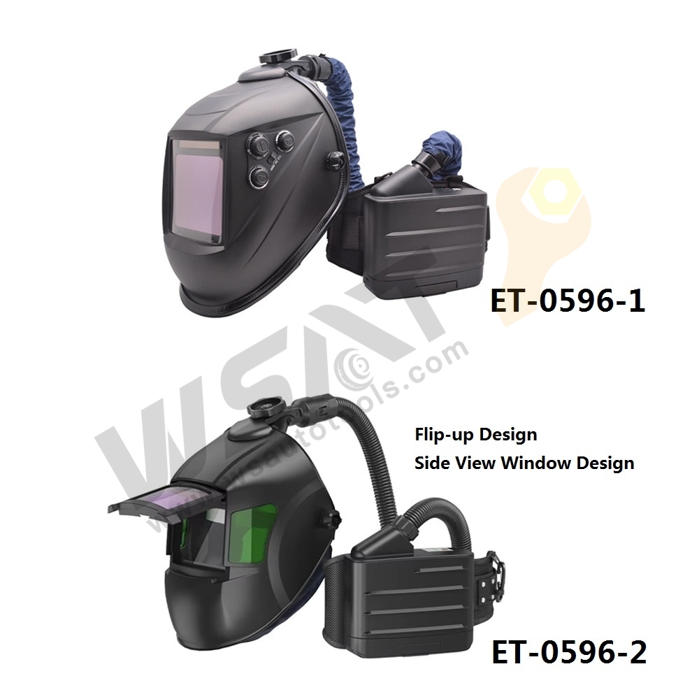 Welding Air Supply Device With Welding Helmet