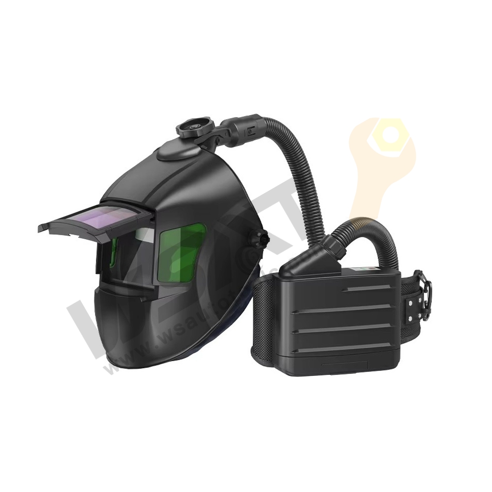 Welding Air Supply Device With Welding Helmet