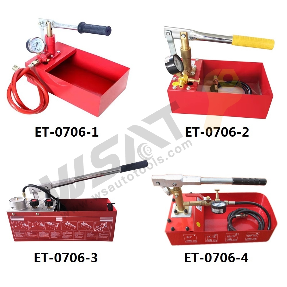 Manual Pressure Testing Pump