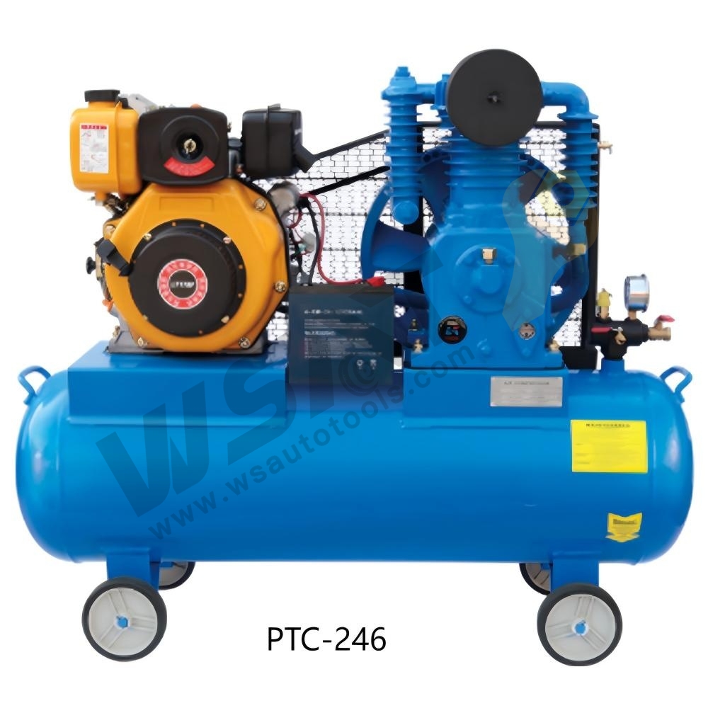 Petrol Belt Drive Air Compressor High Pressure 10 Bar