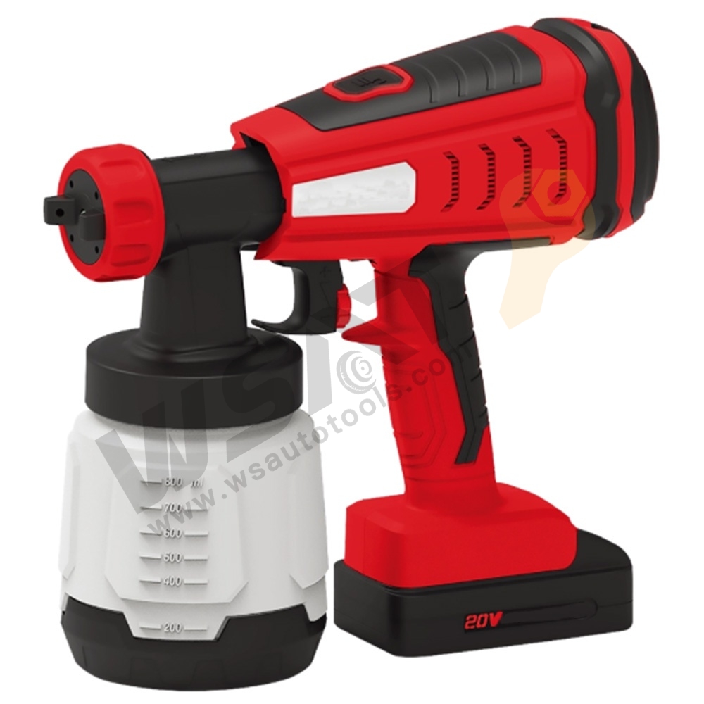 Li-ion DC HVLP Hand Held Spray Gun