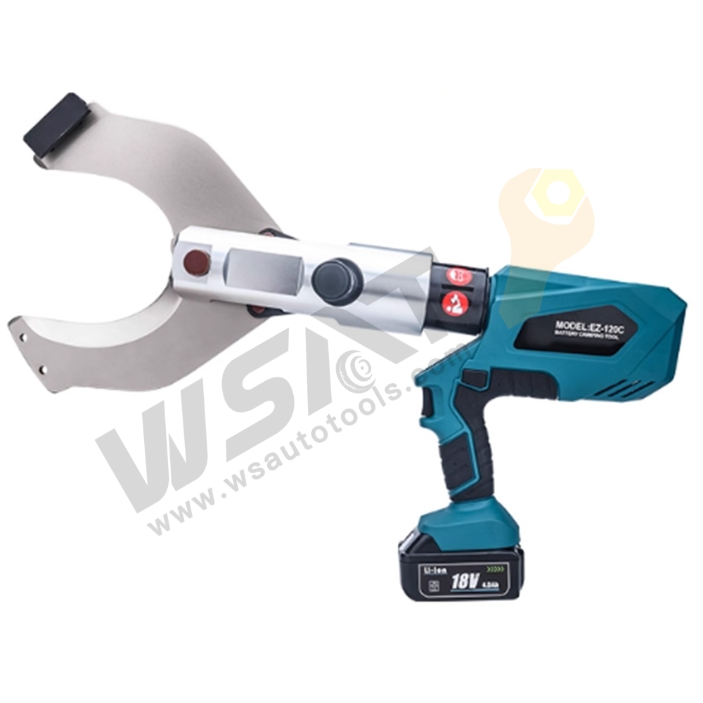 Battery Powered Cable Cutter — Open Type