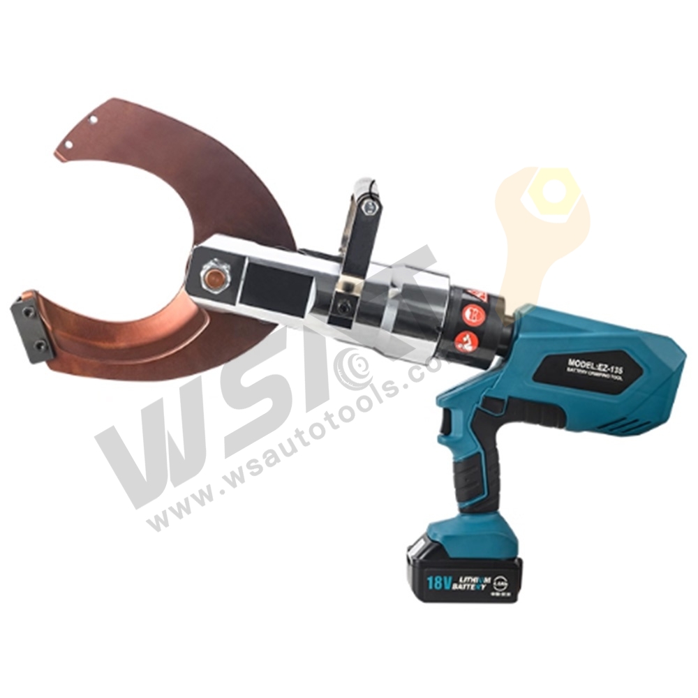 Battery Powered Cable Cutter — Open Type