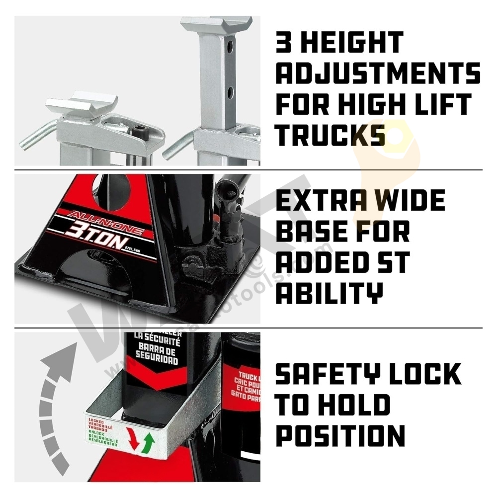 ALL IN ONE Bottle Jack 3T