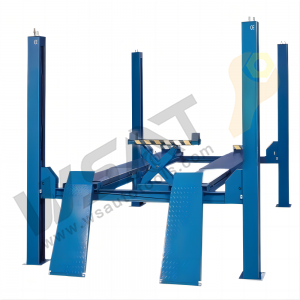 4 Ton/5 Ton Four Post Lift with Center Rolling Jack
