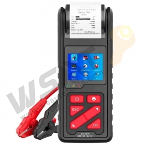 6V/​12V/24V Automotive Battery Tester with Built-in Printer