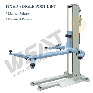 2.5 Ton Mobile/Fixed Single Post Lift