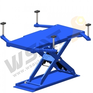 3 Ton Small Scissor Alignment Lift for Spray Booth