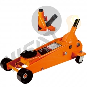 Single Quick Lift Hydraulic Floor Jack with Foot Pedal